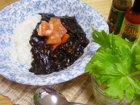 イカスミ♪カレー