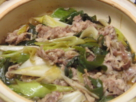 イチオシ★豚肉と長ネギの蒸し煮