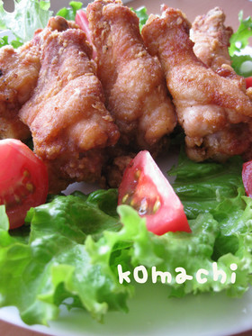 うちの定番‼手羽元の唐揚げ～生姜醤油味～