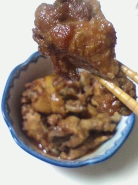 大ヒット！手羽元のニンニク煮