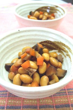 おかわりしたくなる♪煮豆