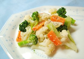 温野菜のパルメザン和え