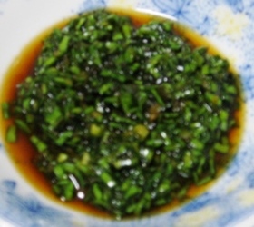 万能薬味♪ニンニクにら醤油