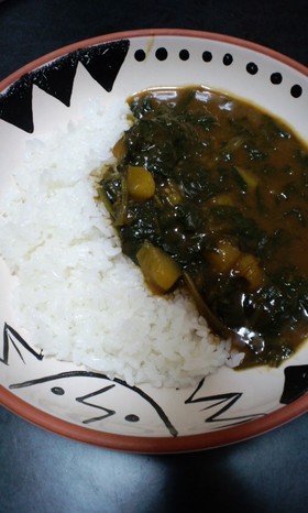 ○●ほうれんそうカレー●○