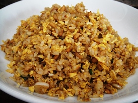 パラパラの納豆炒飯(チャーハン)