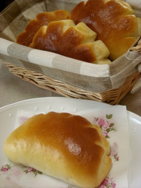 ＨＢで♪米粉三昧な♡クリームパン