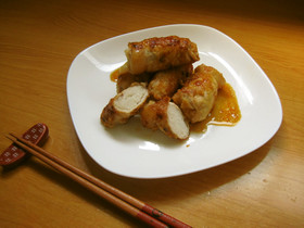 簡単！ヘルシー！豚肉の大根ロール