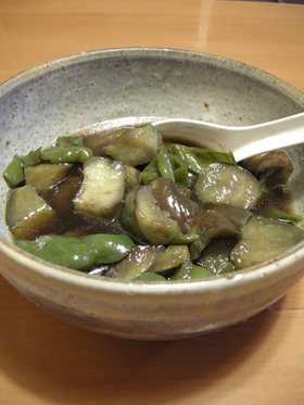 なすとピーマンの煮浸し