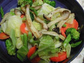 温野菜のサラダ