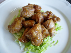 簡単♪鶏の唐揚げ香味風