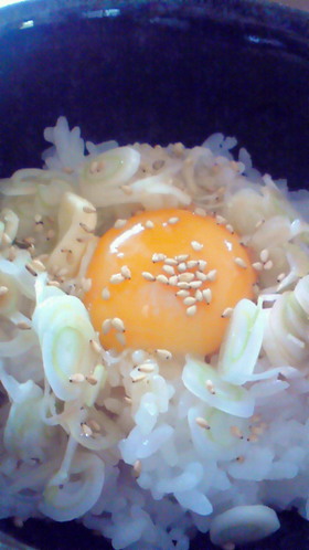 バター風味の卵かけご飯