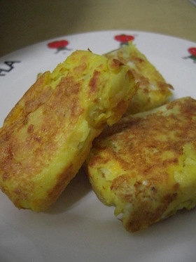 お弁当に☆じゃがたま焼