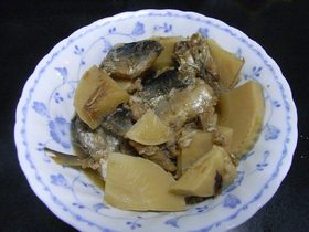 にしんとたけのこの煮物