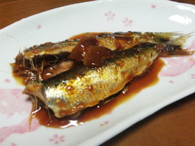 いわしの生姜煮