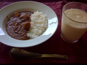❤カレーのお供に！マンゴーラッシー❤