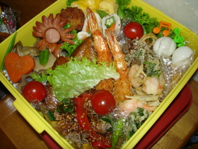 運動会のお弁当☆