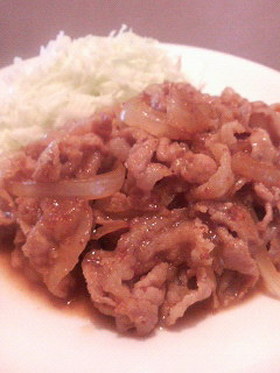 スピード料理!弁当屋のマスタード焼き肉