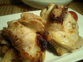 チキンのヨーグルト味噌漬け焼き
