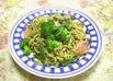 生ハムとブロッコリーの彩りパスタ☆ﾐ
