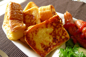 ブランチに☆手早く作るフレンチトースト