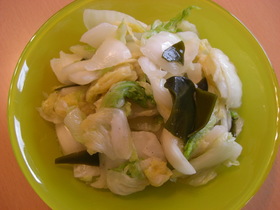 レンジで簡単！白菜の漬物
