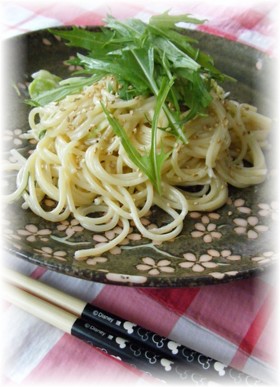 簡単☆キャベツの柚子マヨパスタ