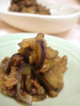 茄子のカンタン副菜