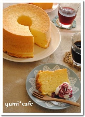 ほわほわやわらか✿プレーンシフォン