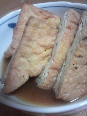 ジュンジュワ〜!がんもと厚揚げの煮物