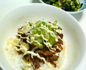 焦がし醤油★豚飯