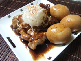 ●鶏チャーシュー&煮たまご●
