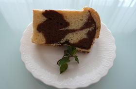 チョコマーブルシフォン