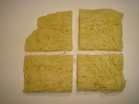 【お弁当用】焼きそば麺の下ごしらえ
