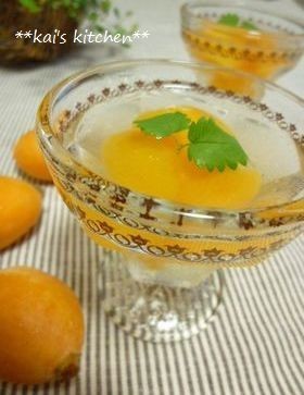 初夏の味✿びわゼリー