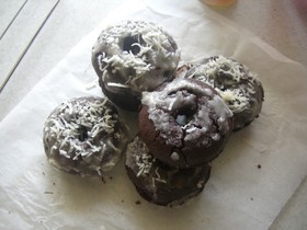 ベイクチョコドーナツ☆焼きﾄﾞｰﾅﾂ