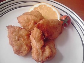 簡単ヘルシーむね肉のから揚げ☆