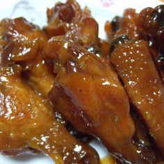 鶏手羽元のらっきょう酢煮 鶏手羽元のらっきょう酢煮
