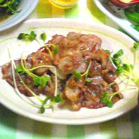 ローズマリー風味の塩焼肉♡