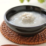離乳食❤初期*しらすと鰹昆布だしのおかゆ