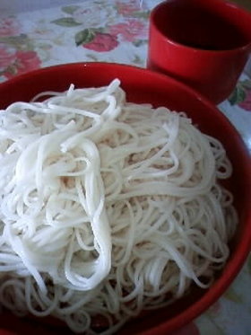 ☆ひやむぎ：ガス代節約ゆで方☆