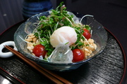 薬味たっぷり!冷やしうどんの写真