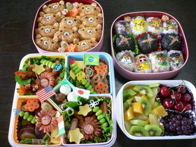 ２００９★小学校の運動会のお弁当★