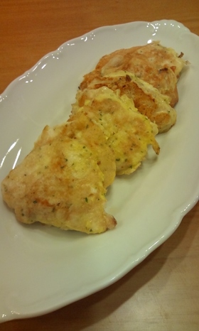 鶏ささみのピカタ☆お弁当にも最適☆
