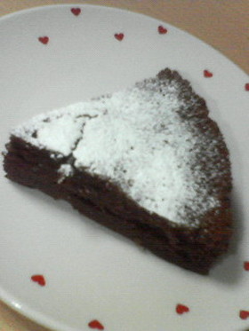 卵白消費☆サラダ油deチョコケーキ