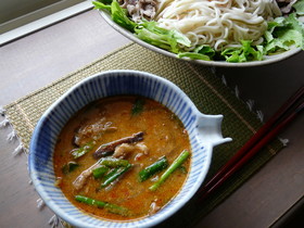 ぴり辛激うま! ごま味噌つけ麺だれ☆☆☆