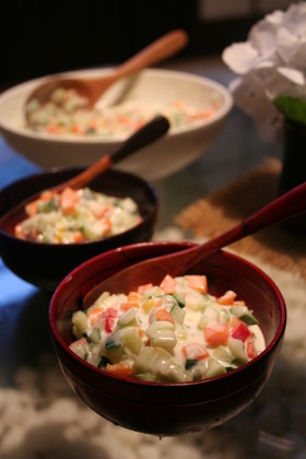 ライタ（野菜のヨーグルトサラダ）