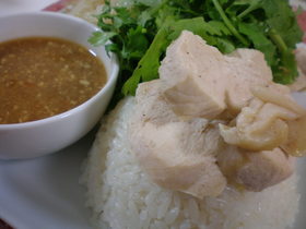 簡単カフェご飯！カオマンガイ(海南鶏飯)