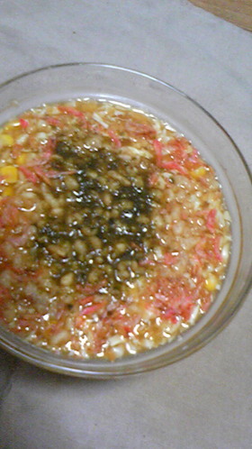 ＊シンプル＊簡単もんじゃ焼き＊