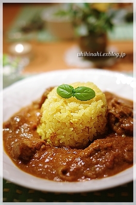 トマトソースでバターチキンカレー