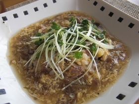 スープご飯＋タイ風トムヤムスープごはん